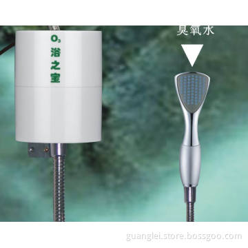 Ozone bathing equipment
